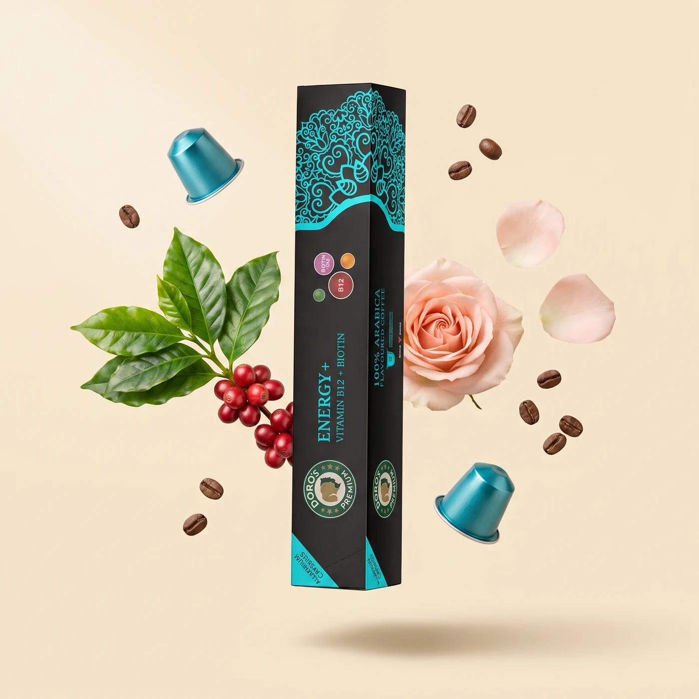 Energy+ — 8 aluminium capsules by Doro's.