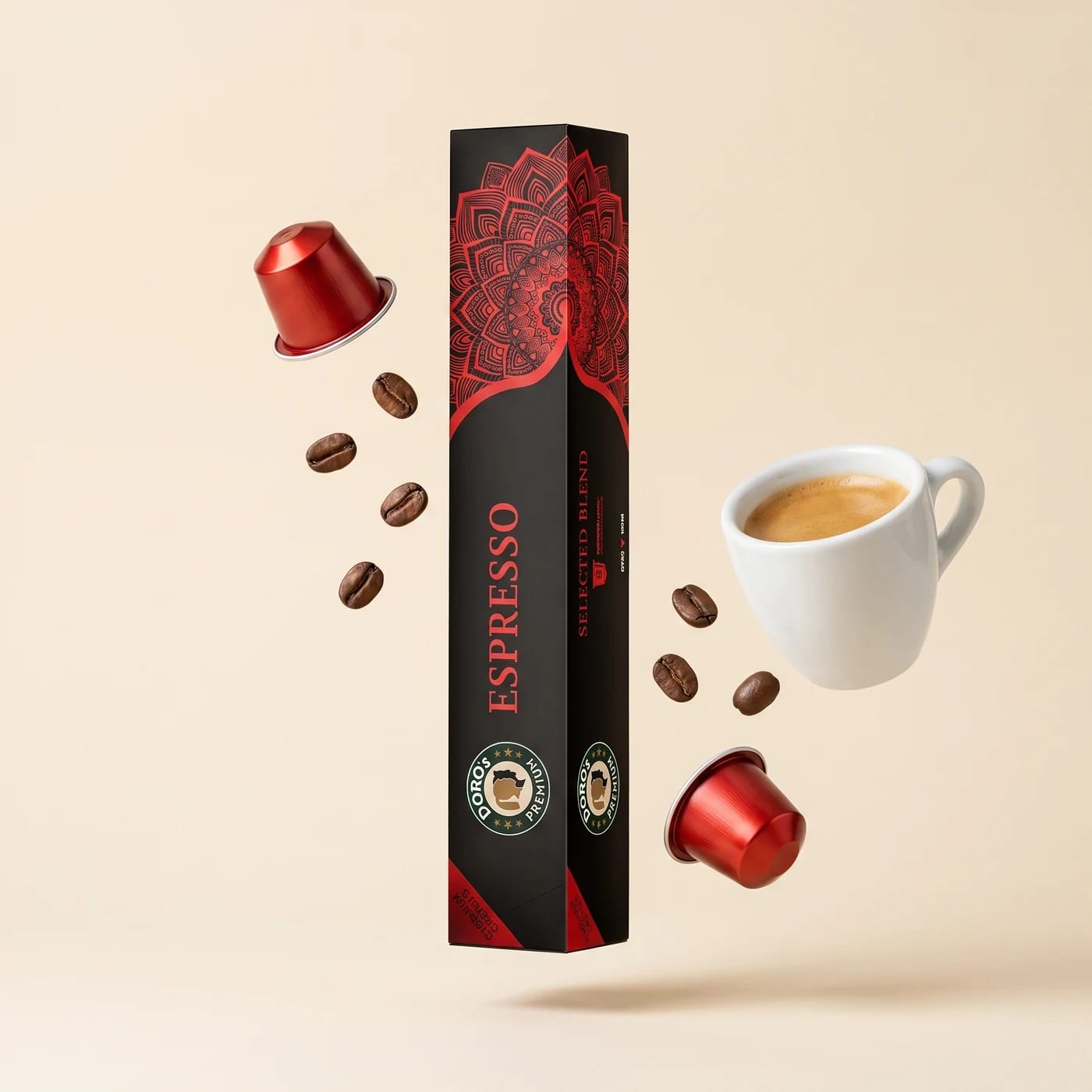Espresso — 8 aluminium capsules by Doro's.