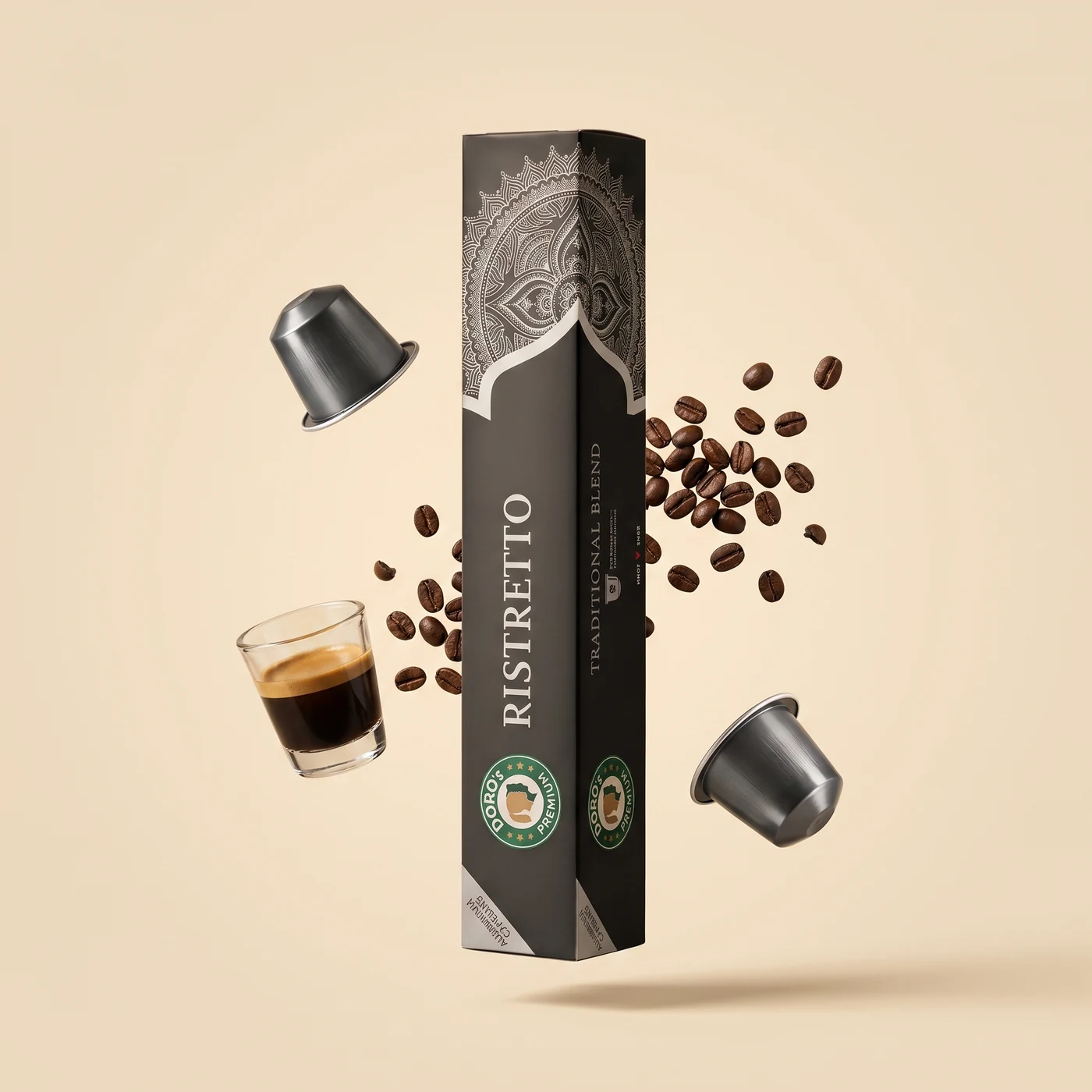 Ristretto — 8 aluminium capsules by Doro's.
